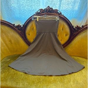 Patagonia maxi A-line skirt with flattering stretch waist band